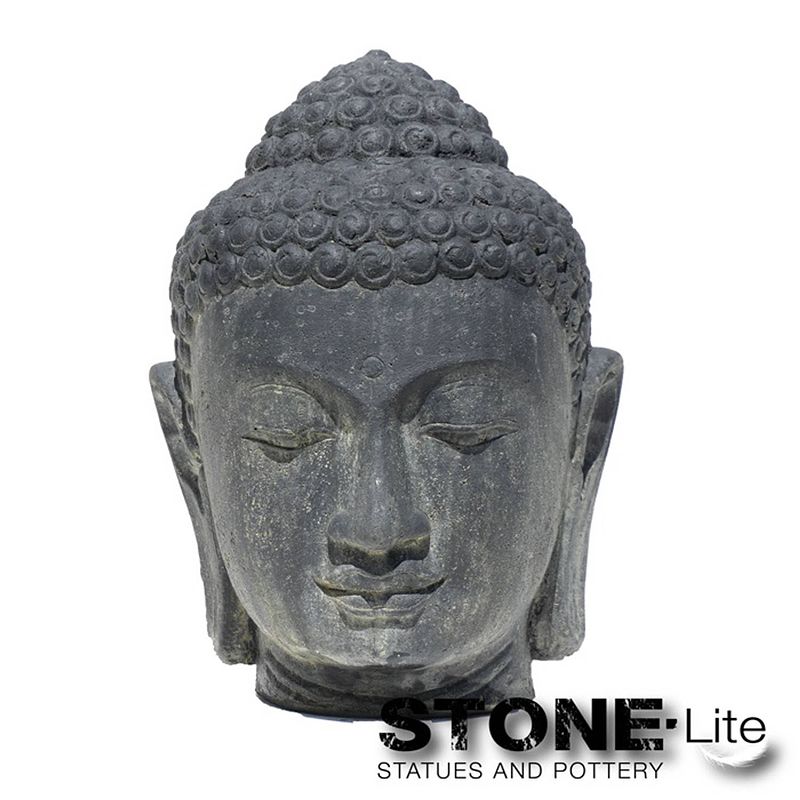 Foto van Stone'slite - fontein boeddha hoofd h50 cm stone-lite