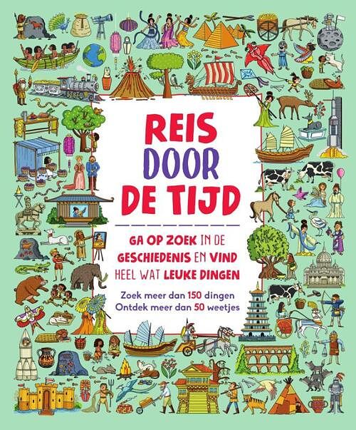 Foto van Reis door de tijd - paula bossio - hardcover (9789002277016)