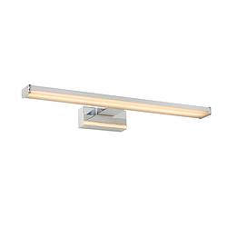 Foto van Lucide onno - wandlamp badkamer - led - 1x8w 3000k - ip44 - mat chroom