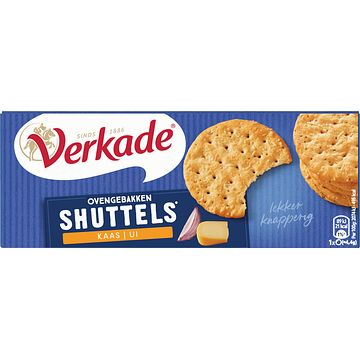 Foto van Verkade shuttels kaas/ui 150g bij jumbo