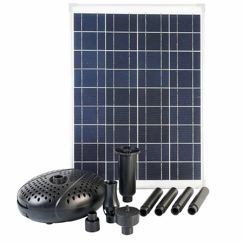 Foto van Solarmax 2500 incl. solarpaneel en fonteinpomp