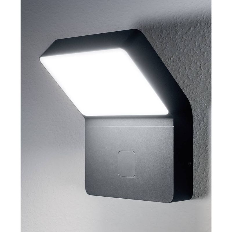 Foto van Ledvance endura® style wall wide l 4058075205666 led-buitenlamp (wand) 12 w donkergrijs