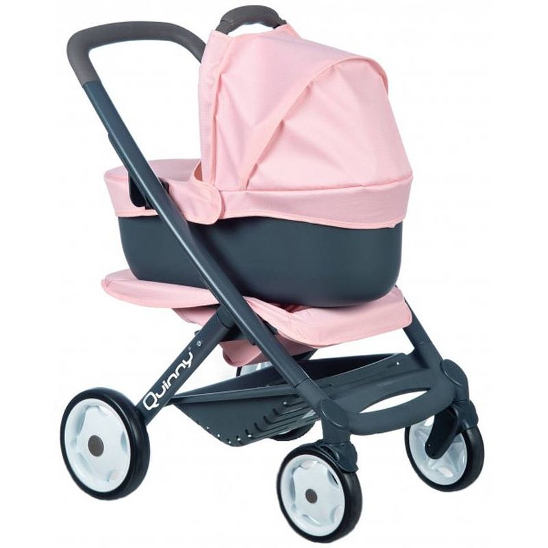 Foto van Smoby maxi cosi en quinny 3 in 1 poppenwagen - roze