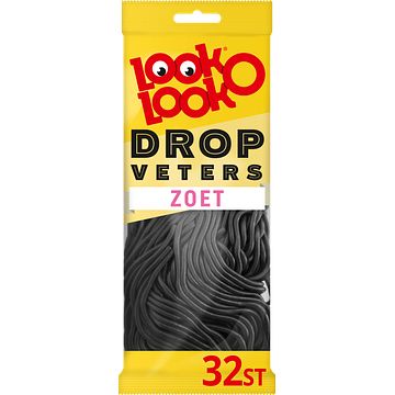 Foto van Lookolook dropveters zoet snoep zak 125 gram bij jumbo