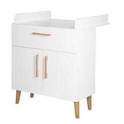 Foto van Roba commode mick 91 x 93 cm hout wit