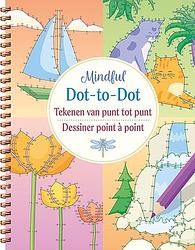 Foto van Dot-to-dot mindful - tekenen van punt tot punt / dot-to-dot mindful - dessiner point à point - spiraalgebonden (9789044765519)