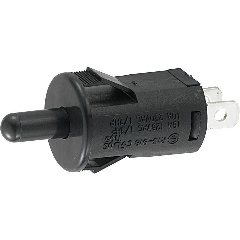 Foto van Tru components tc-r13-918 druktoets 250 v/ac 10 a 1x uit/(aan) moment 1 stuk(s)