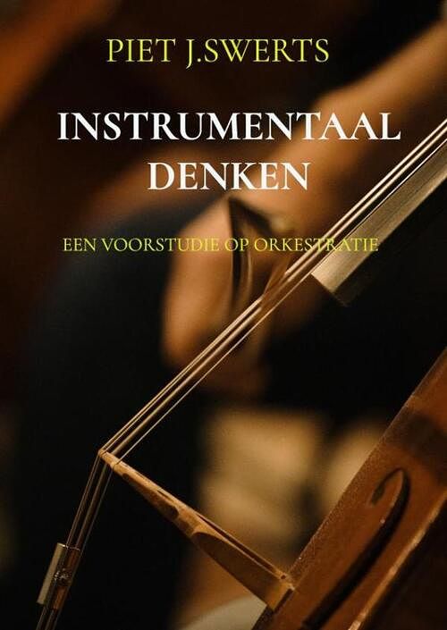 Foto van Instrumentaal denken - piet j. swerts - paperback (9789464809602)