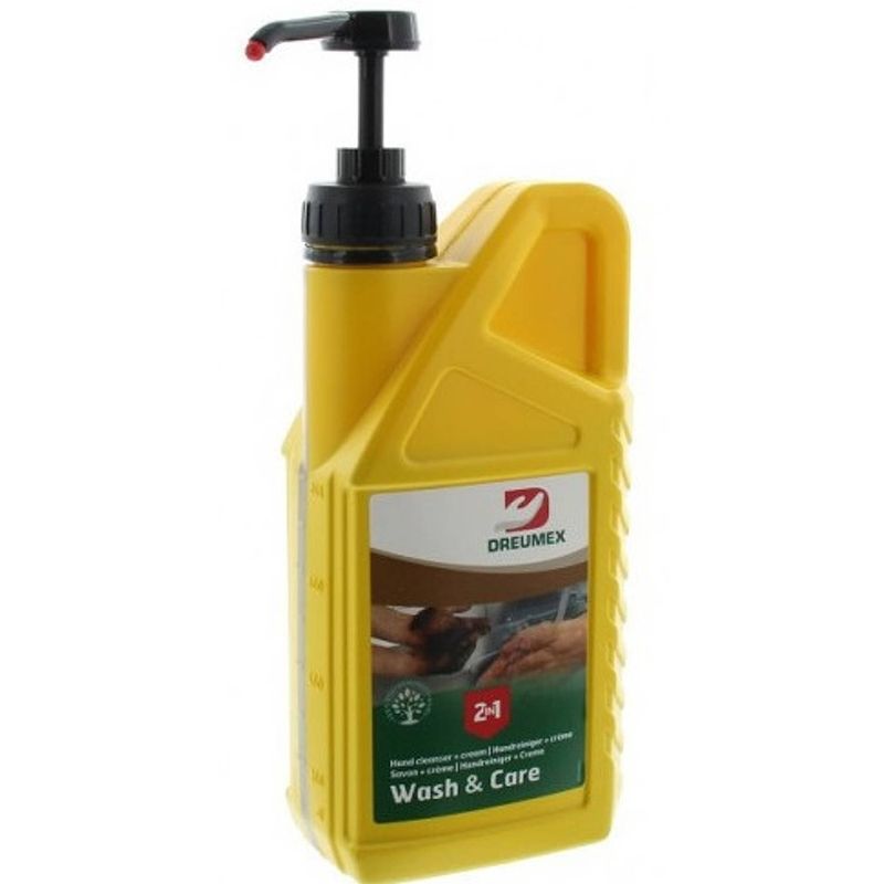 Foto van Dr wash care handreiniger handzeep 1 liter met pomp