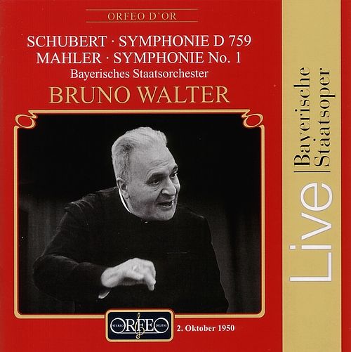 Foto van Schubert: symphonie d 759/mahler: symphonie no.1 - cd (4011790562124)