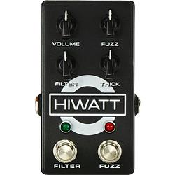 Foto van Hiwatt filter fuzz mkii black fuzz effectpedaal