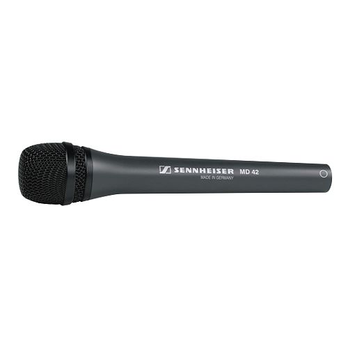 Foto van Sennheiser md 42 omnidirectionele reporter microfoon