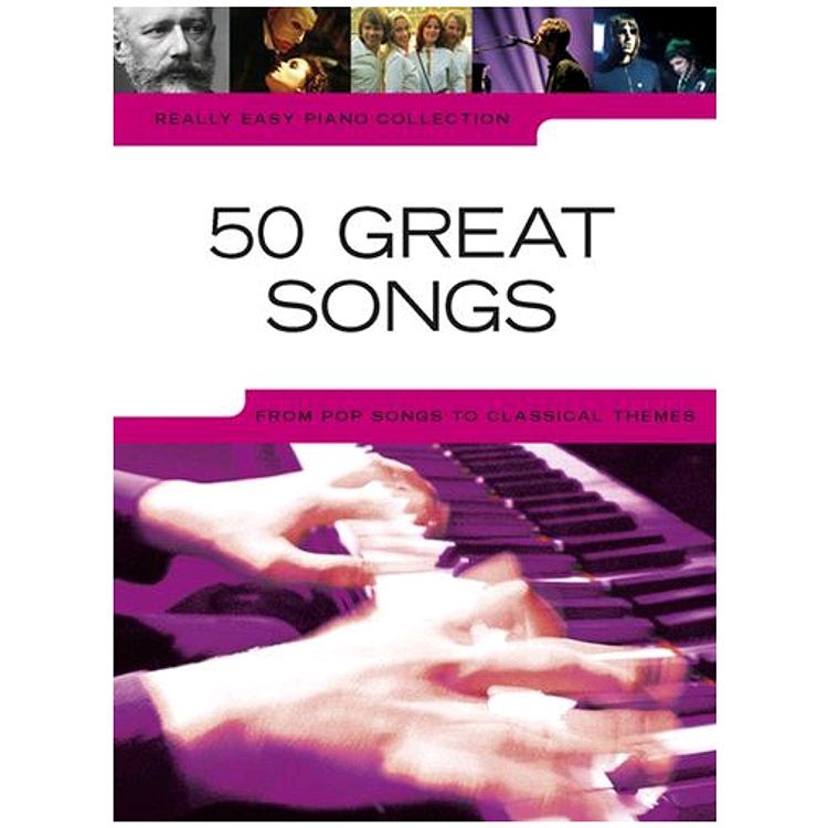 Foto van Musicsales really easy piano 50 great songs