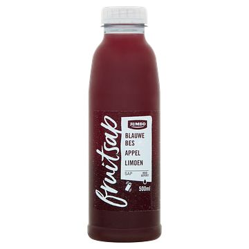 Foto van Jumbo fruitsap blauwe bes appel limoen 500ml