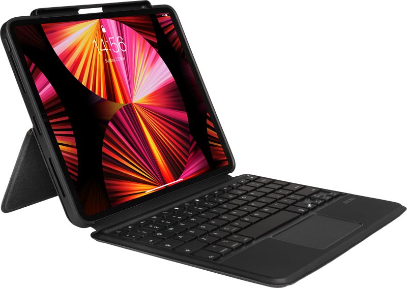 Foto van Gecko covers apple ipad pro 11 inch (2021/2020) toetsenbord hoes qwerty zwart