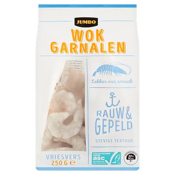 Foto van Jumbo wokgarnalen 250g