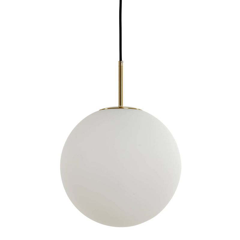 Foto van Light & living - hanglamp medina - 40x40x40 - wit