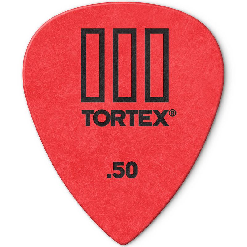 Foto van Dunlop tortex tiii 0.50mm plectrum