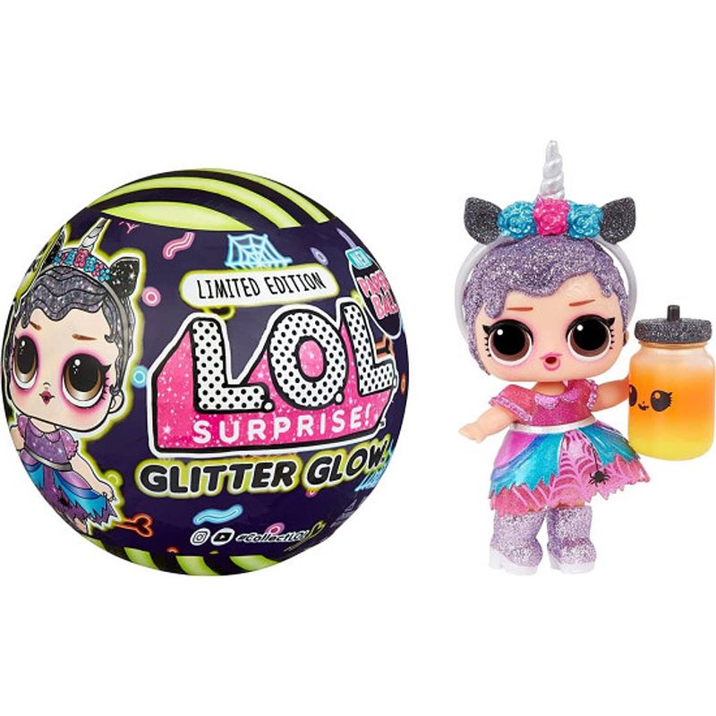 Foto van L.o.l. surprise! bal glitter glow doll enchanted b.b. - halloween