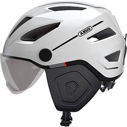 Foto van Abus helm pedelec 2.0 ace pearl white s 51-55cm