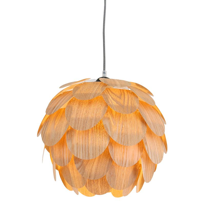 Foto van Trendy hanglamp - mexlite - - trendy - e27 - l: 38cm - voor binnen - woonkamer - eetkamer -