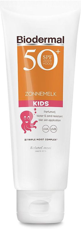 Foto van Biodermal sun kids zonnemelk spf50+