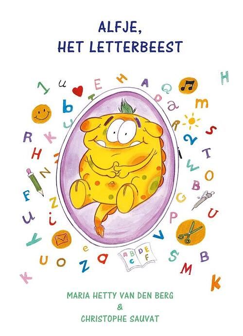 Foto van Alfje, het letterbeest - maria hetty van den berg - hardcover (9789085602934)