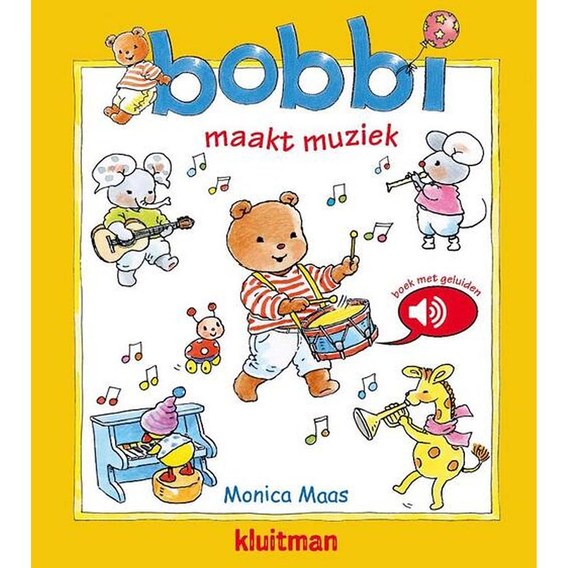 Foto van Bobbi maakt muziek - geluidenboek