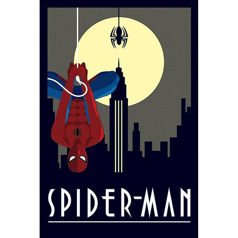 Foto van Pyramid marvel deco spider-man hanging poster 61x91,5cm