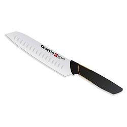 Foto van Quttin momo santoku mes 16 cm zwart