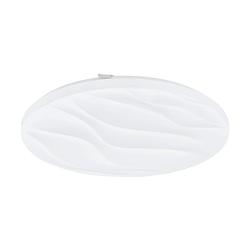 Foto van Eglo benariba plafond- en wandlamp - led - ø 44 cm - wit