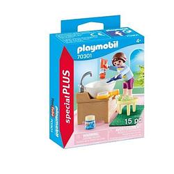 Foto van Playmobil special plus meisje aan wastafel 70301