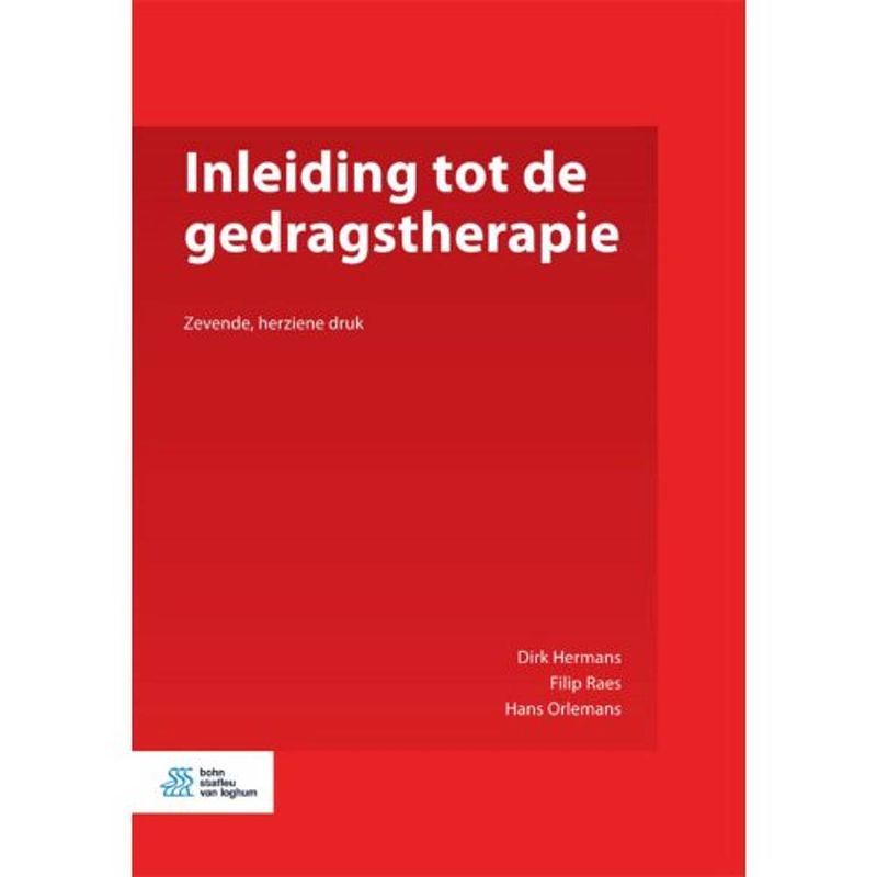 Foto van Inleiding tot de gedragstherapie