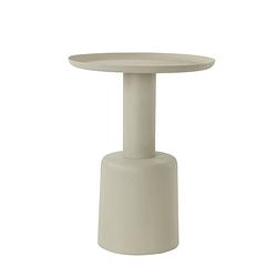 Foto van Side table 39x52 cm milaki light grey