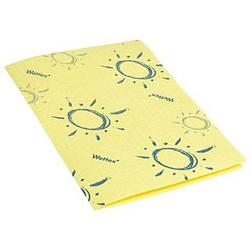Foto van Vileda sponsdoek wettex soft, geel, pak van 10 stuks