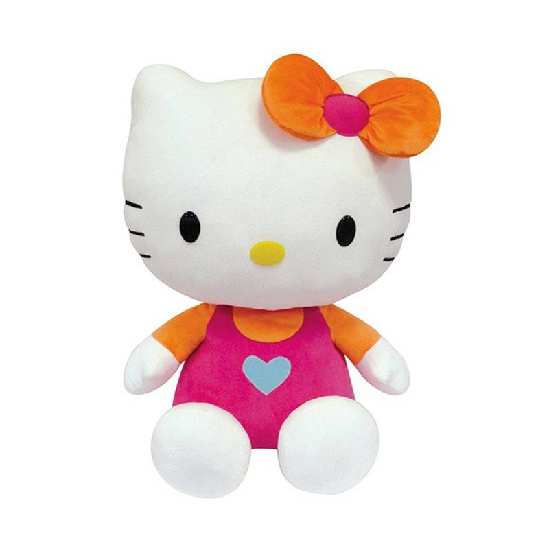 Foto van Pluche hello kitty roze 50 cm