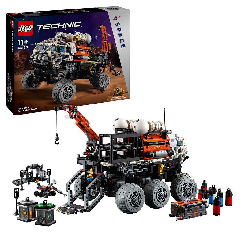 Foto van Lego technic verkenningsrover op mars 42180