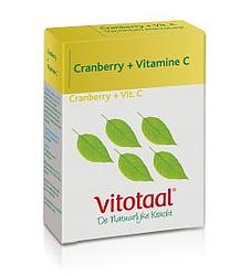 Foto van Vitotaal cranberry + vitamine c capsules