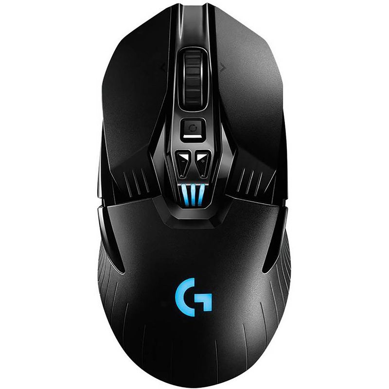 Foto van Logitech gaming g903 lightspeed draadloze gaming-muis radiografisch optisch zwart 11 toetsen 16000 dpi verlicht, oplaadbaar, wireless charging, gewichtsreductie