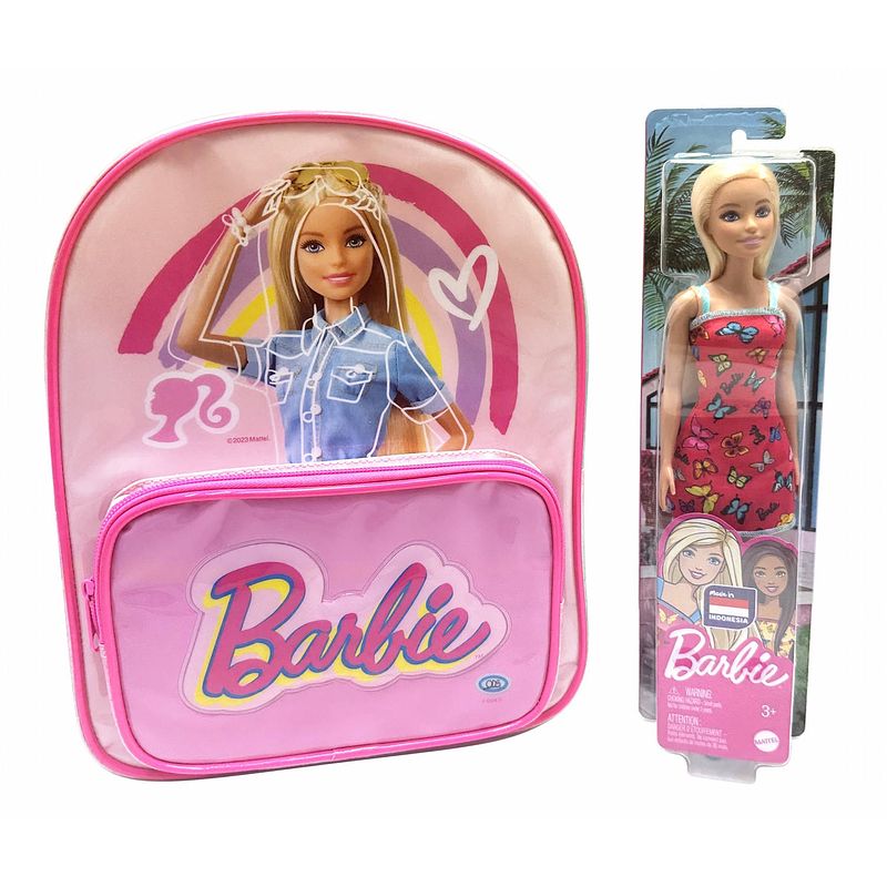 Foto van Barbie rugzak met barbie fashionpop