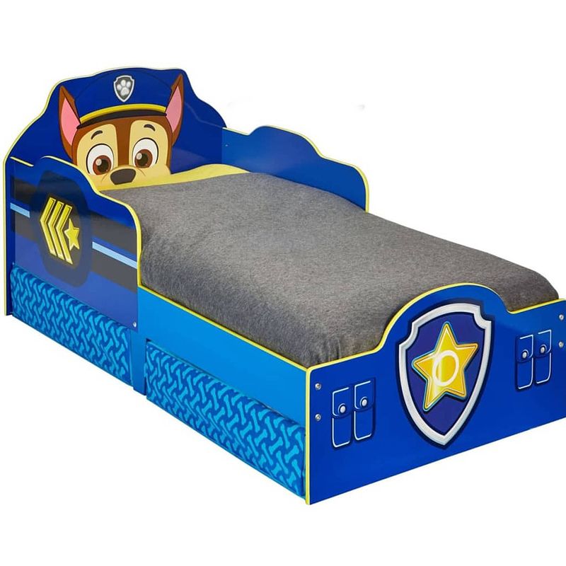 Foto van Paw patrol peuterbed met lades 145x68x77 cm blauw worl268007