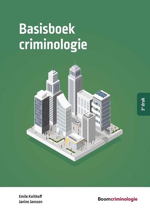 Foto van Basisboek criminologie - emile kolthoff - paperback (9789462369337)