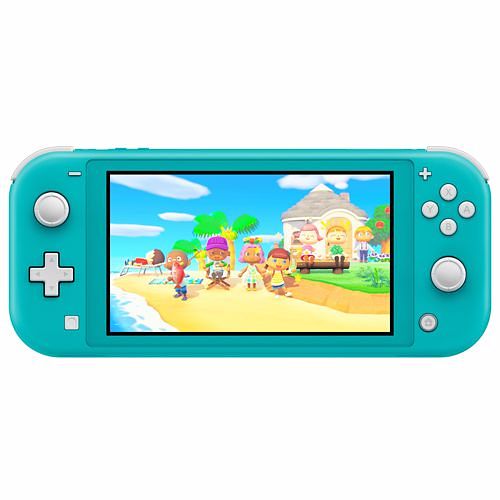 Foto van Nintendo switch lite (turquoise) animal crossing + gratis nso