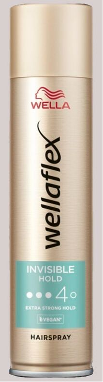 Foto van Wella flex hairspray invisible hold 4 extra strong