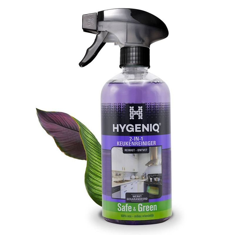 Foto van Hygeniq ecologische 2-in-1 keukenreiniger 500ml