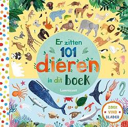 Foto van Er zitten 101 dieren in dit boek - rebecca jones - kartonboekje;kartonboekje (9789047711469)