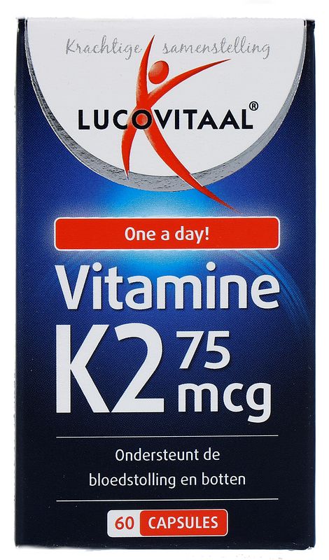 Foto van Vitamine k2 75 mcg capsules