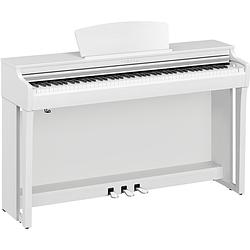 Foto van Yamaha clavinova clp-725wh digitale piano wit