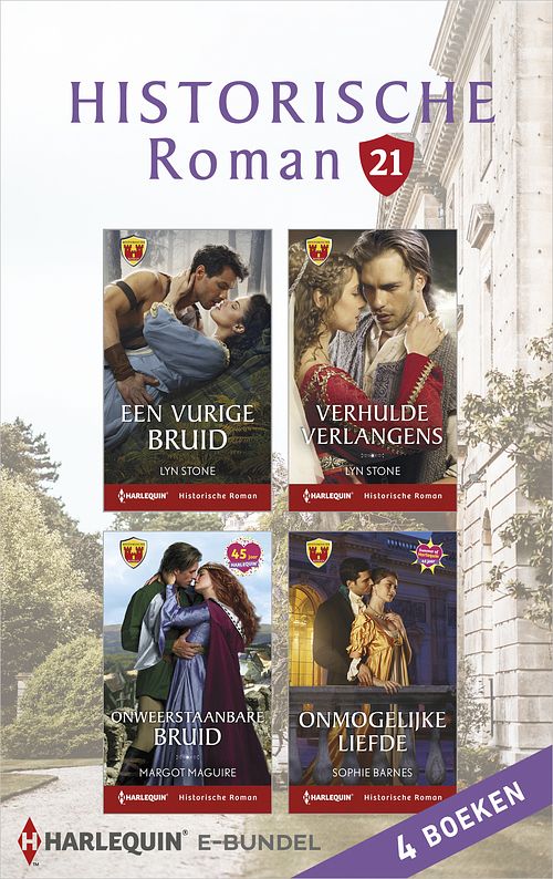 Foto van Historische roman e-bundel 21 - lyn stone, margo maguire, sophie barnes - ebook (9789402547528)