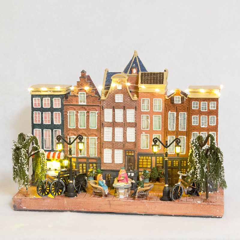 Foto van Oosterik home kerstdorp fietsen